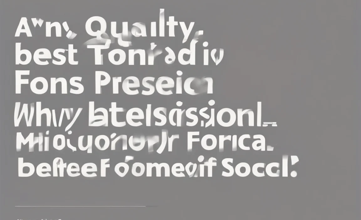 Why Font Choice Matters in Letters